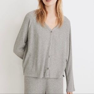 Madewell Waffle Knit Button Front Pajama Set